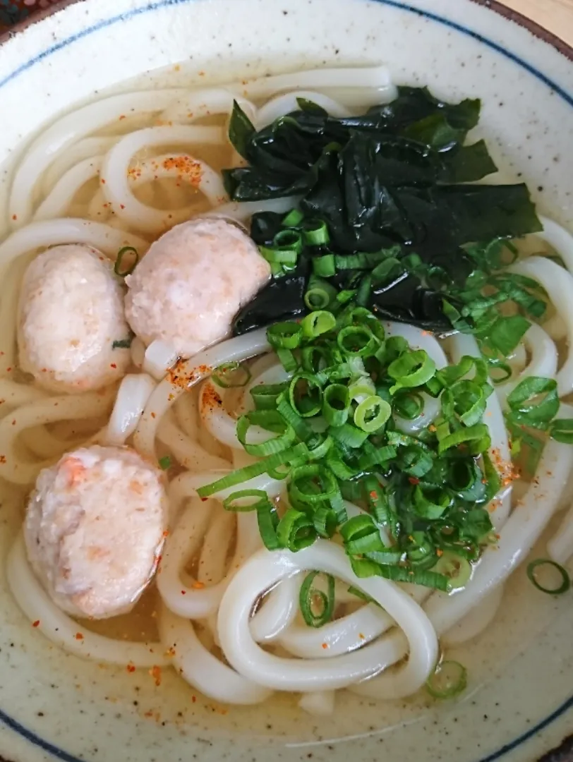 お昼ごはんは、温かいうどん🍜|しまだ ちえこさん