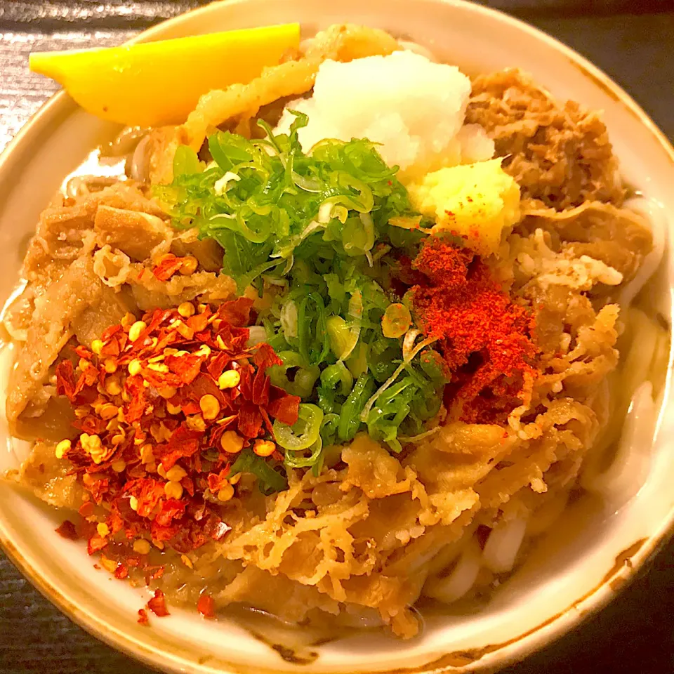 肉うどん|Food is lifeさん