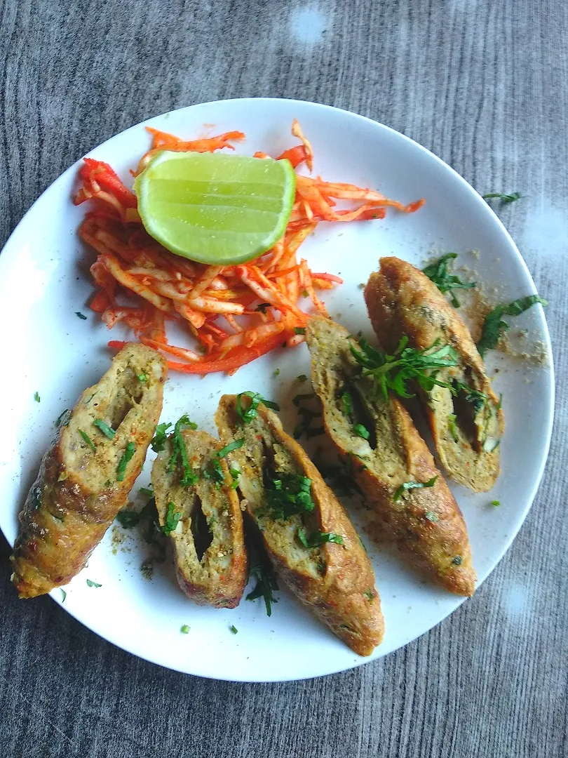 chicken seekh kabab|Arvind Chauhanさん