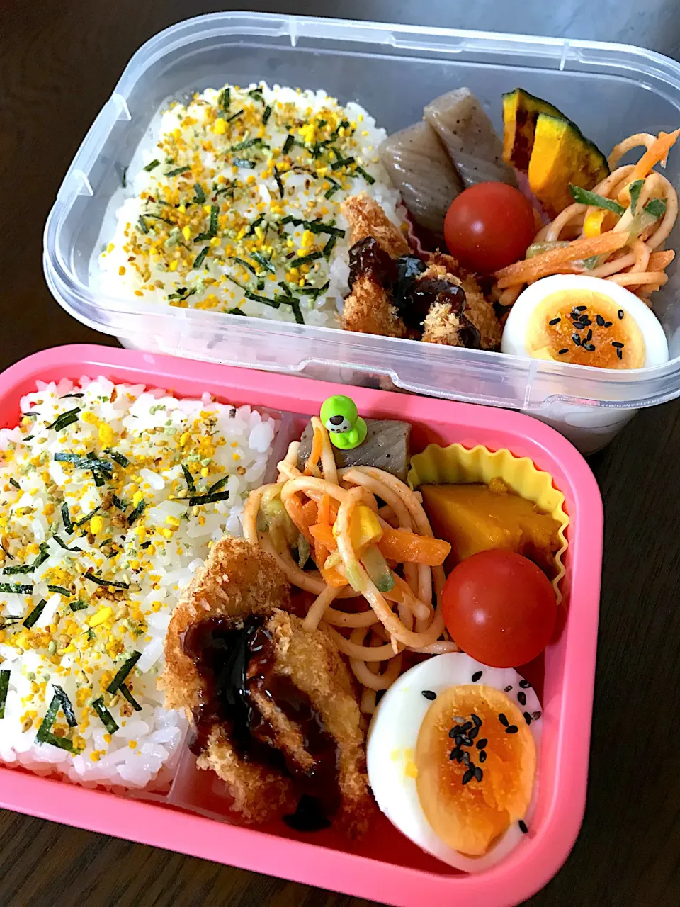 Snapdishの料理写真:チキンカツ弁当|kiicoさん