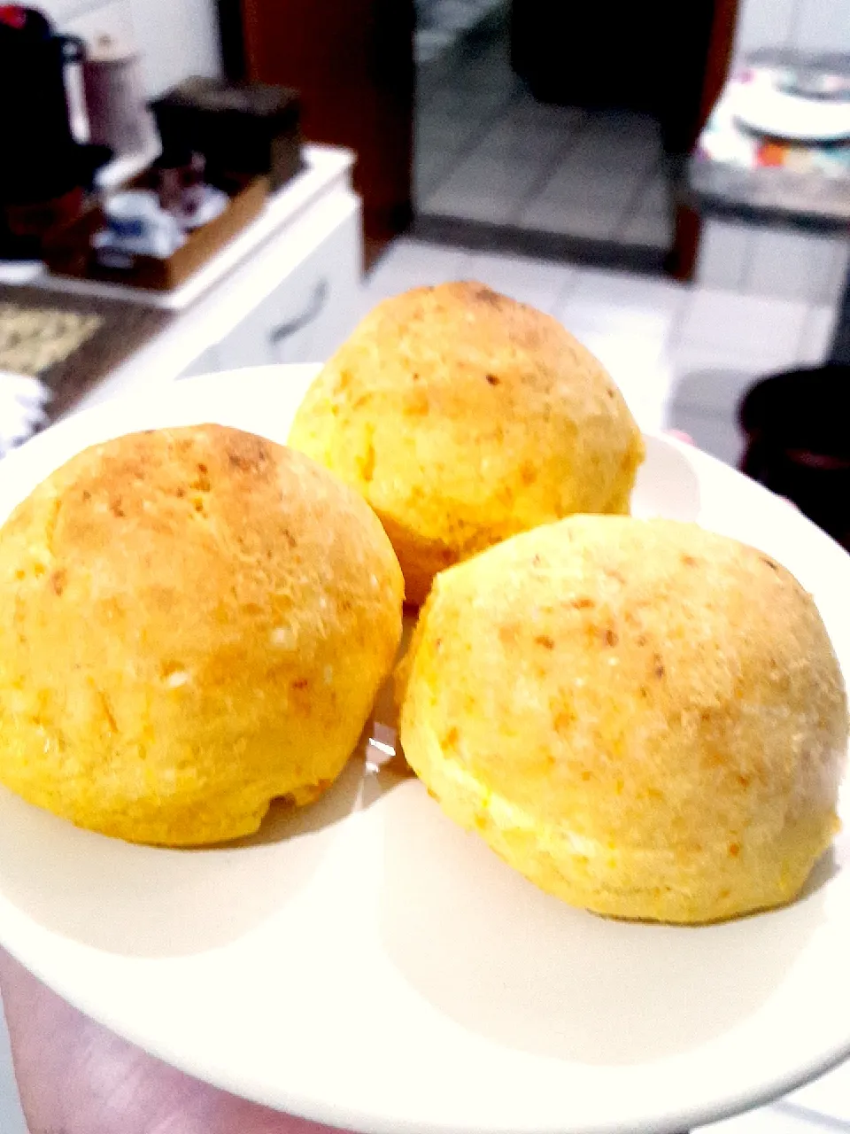 Snapdishの料理写真:Amanhã Teremos Oficina Nutricional de Pão de Queijo de Cenoura!!!|Gabriela Costaさん