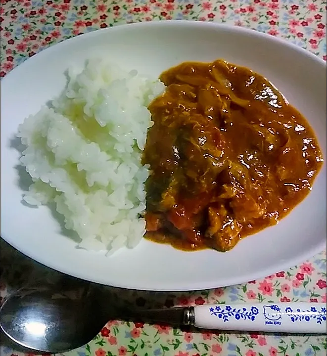 サバ缶トマト煮をカレーに|Saorinさん