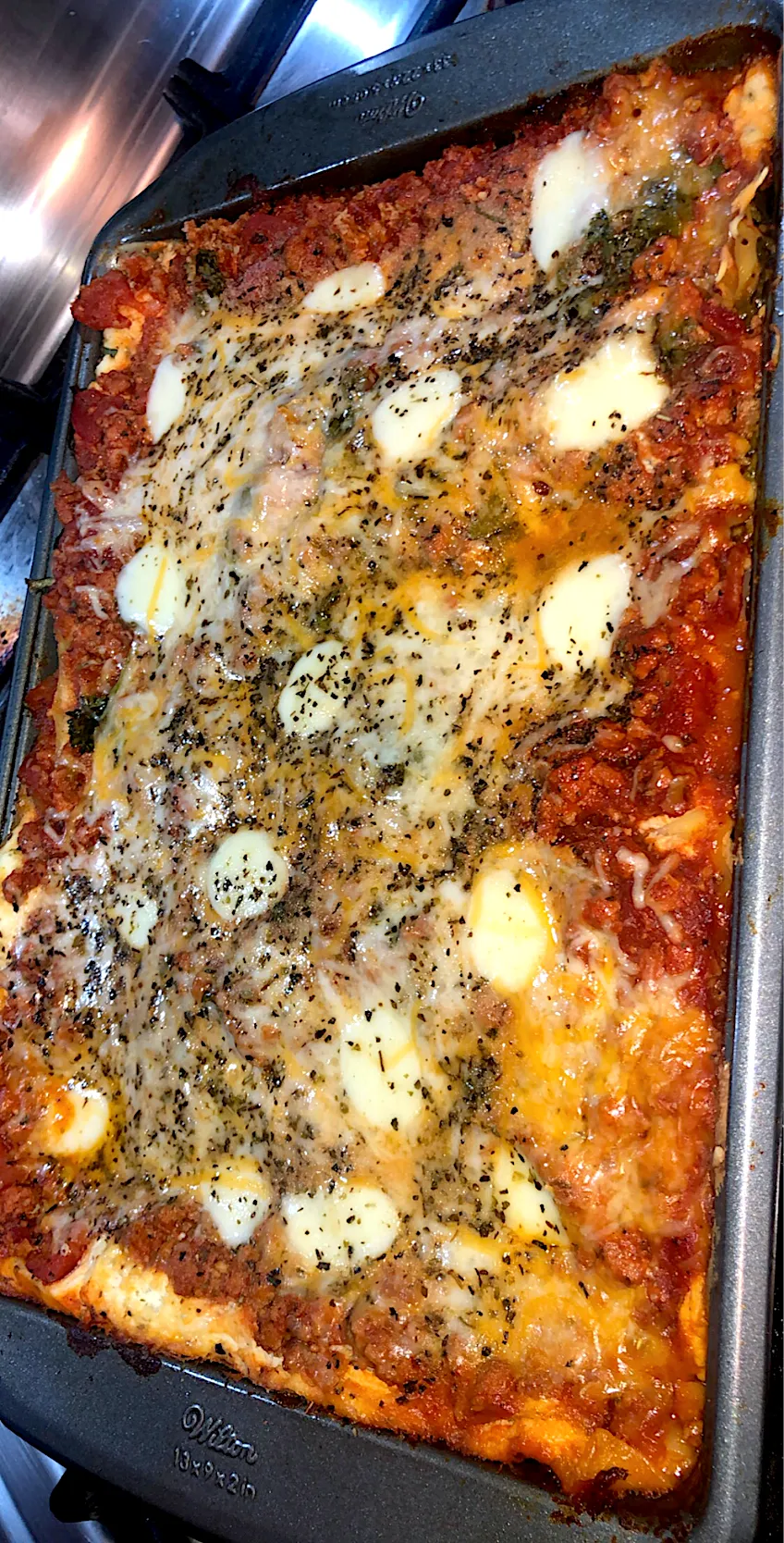 Snapdishの料理写真:Turkey & Spinach Lasagna|Tawanjaさん