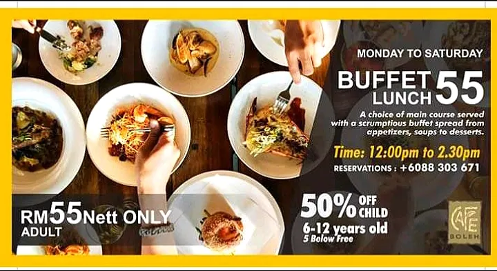 Buffet Promotion RM55 Only!|AJ TANさん