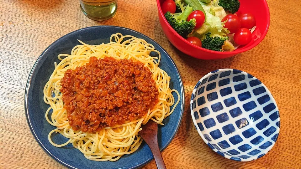 ミートソースパスタ🍝|しほさん