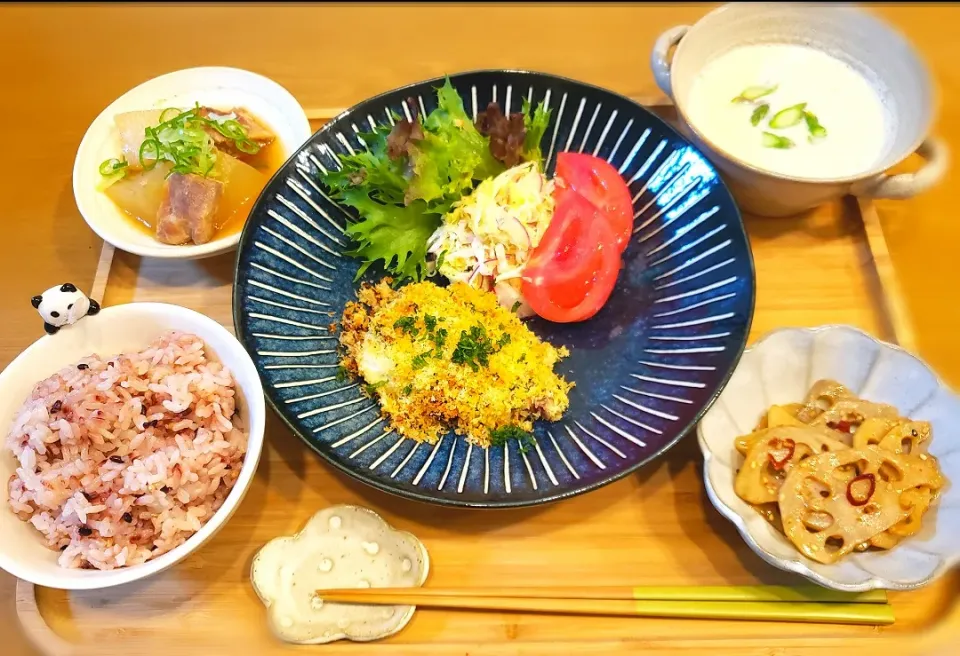 メカジキの香草パン粉焼き|Kaanaさん