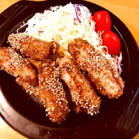 Snapdishの料理写真:鳥手羽名古屋風！|hitujiさん