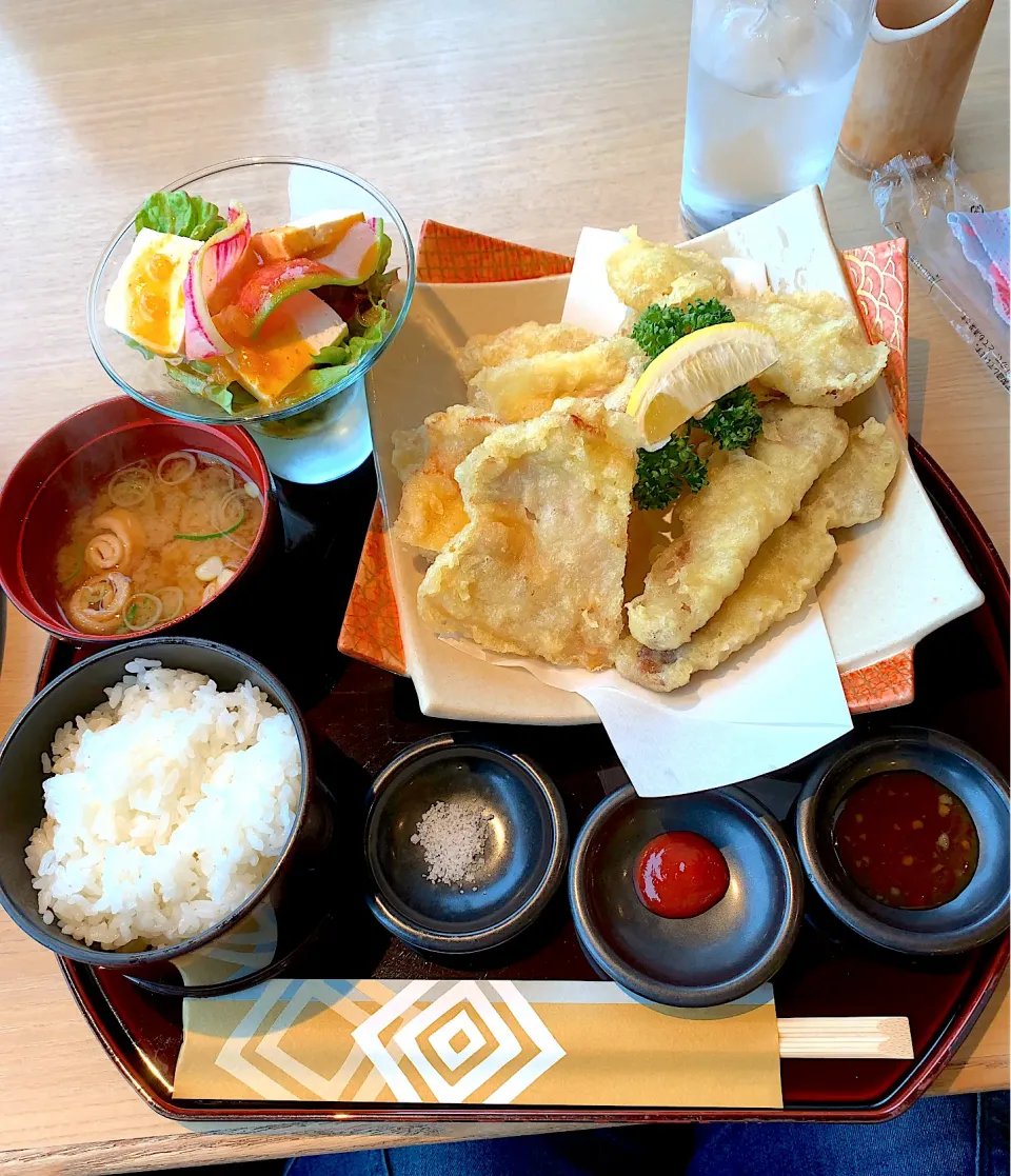 肉天三昧定食|るみおんさん