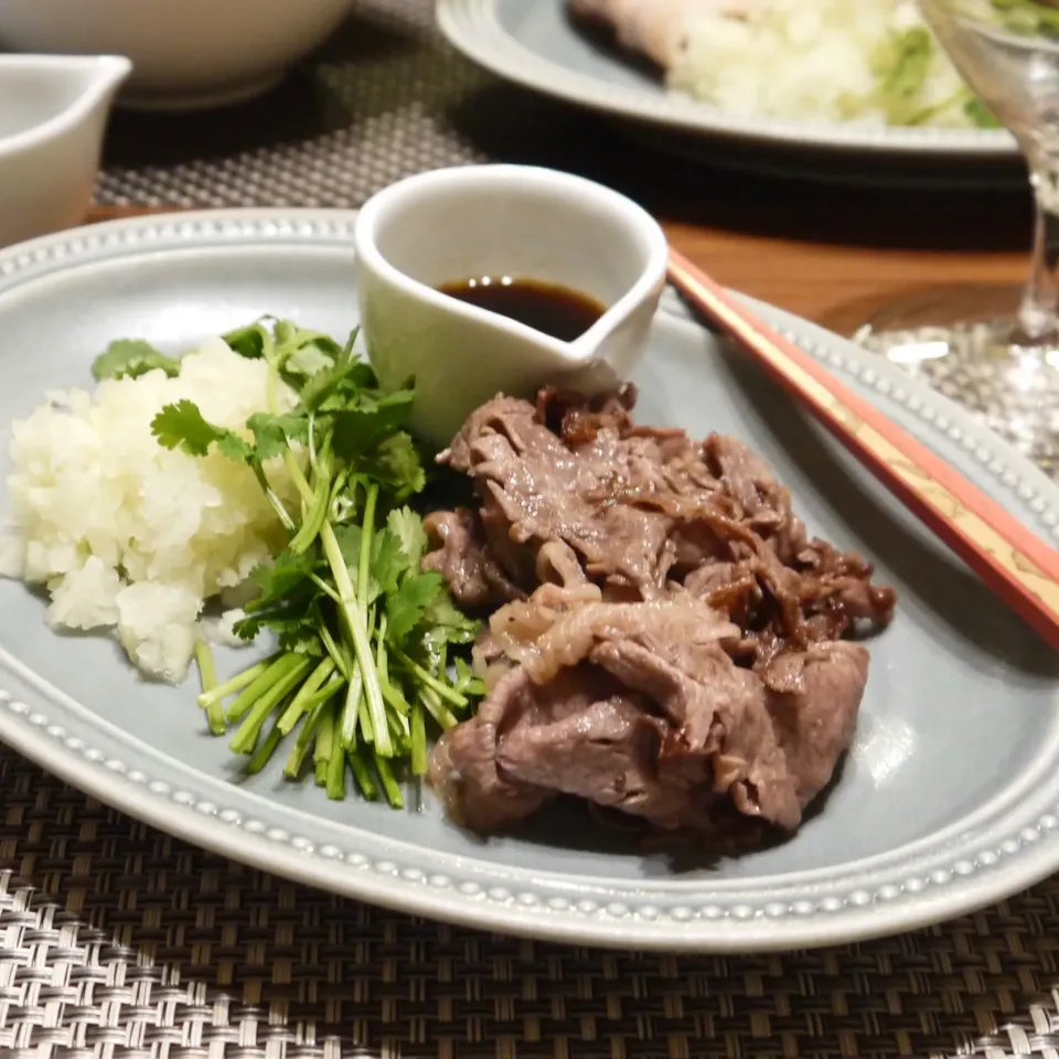 肉と薬味|麻紀子さん