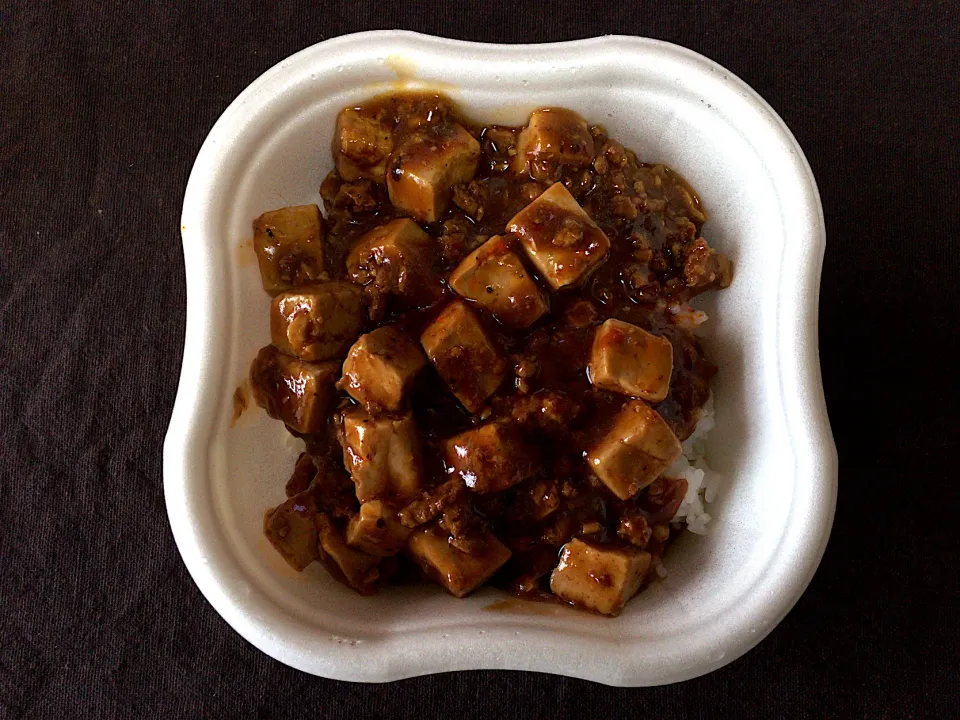 麻婆丼|ばーさんさん