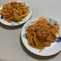 ツナのチーズinトマトパスタ|さえねこさん