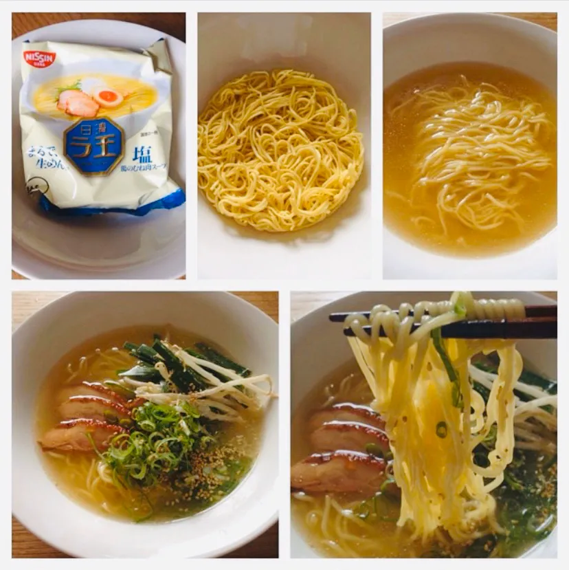 お昼「インスタントラーメン」|ばくあんしゃさん