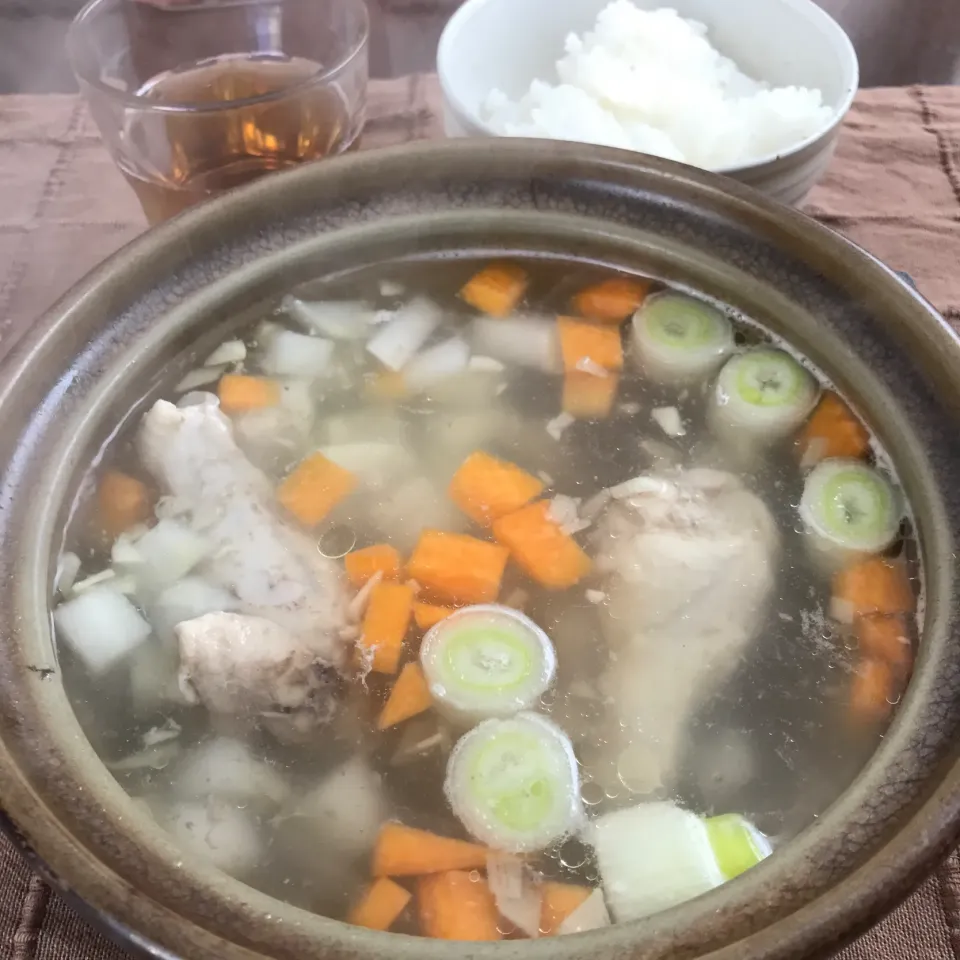 鳥と野菜のスープ　春雨入り|純さん