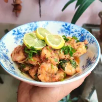 Butter garlic prawns prepared by moi|ShubbiBhramarさん