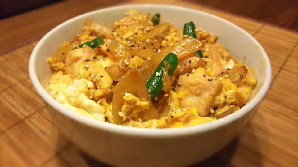 親子丼～
の晩ごはん✨|kaz(*･ω･)さん