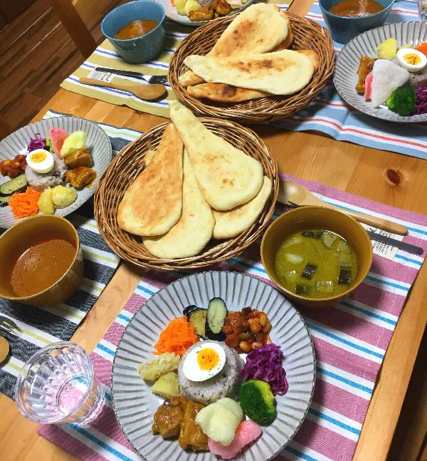 今夜はカレー屋さんごっこ。|＊みお＊さん