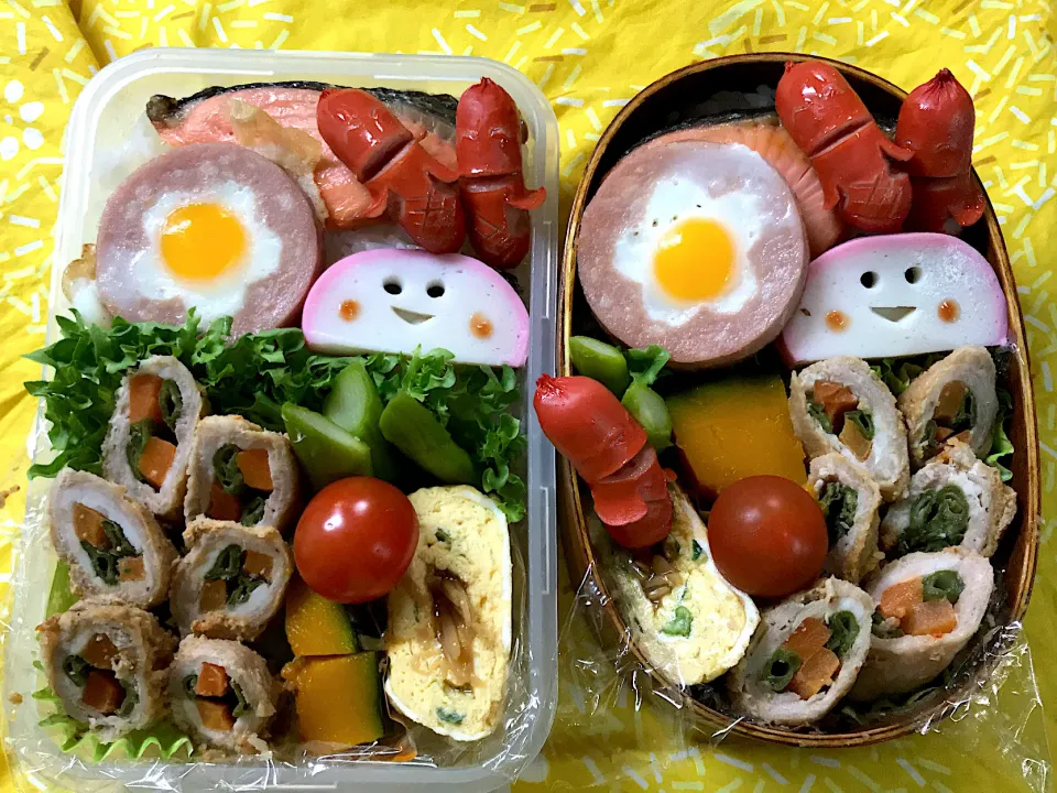 Snapdishの料理写真:2020年3月16日　オレ弁当♪|クッキングおやぢさん