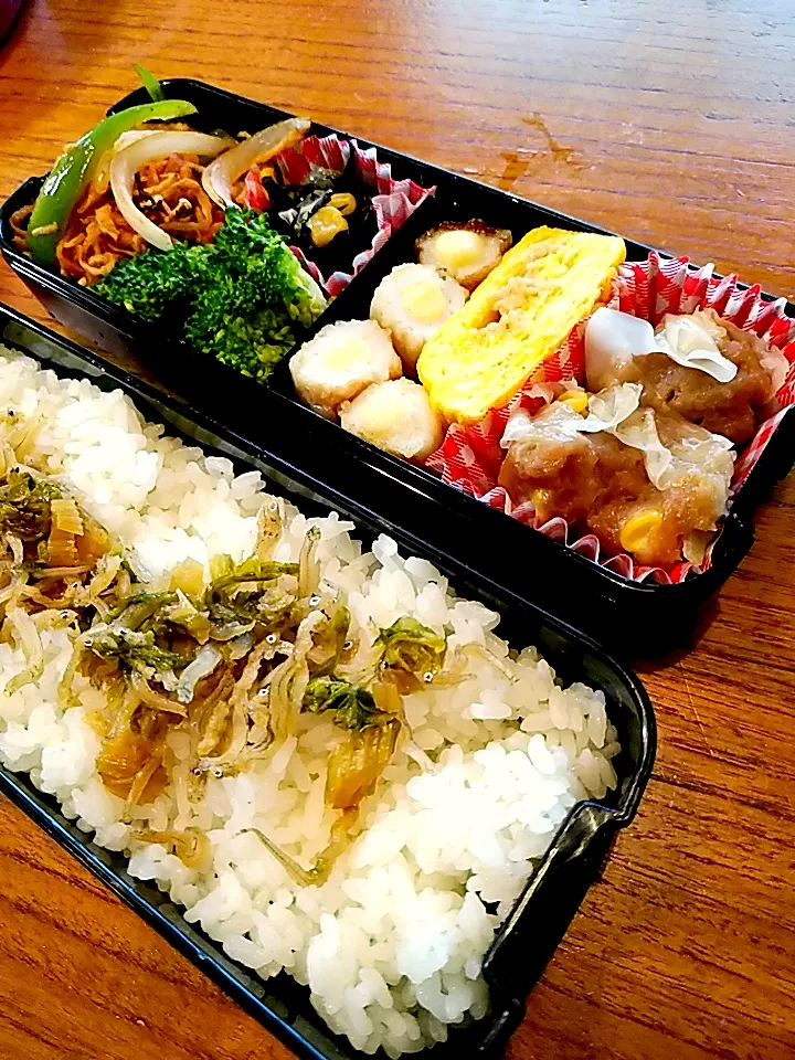 2段はやめたい弁当|まるくさん