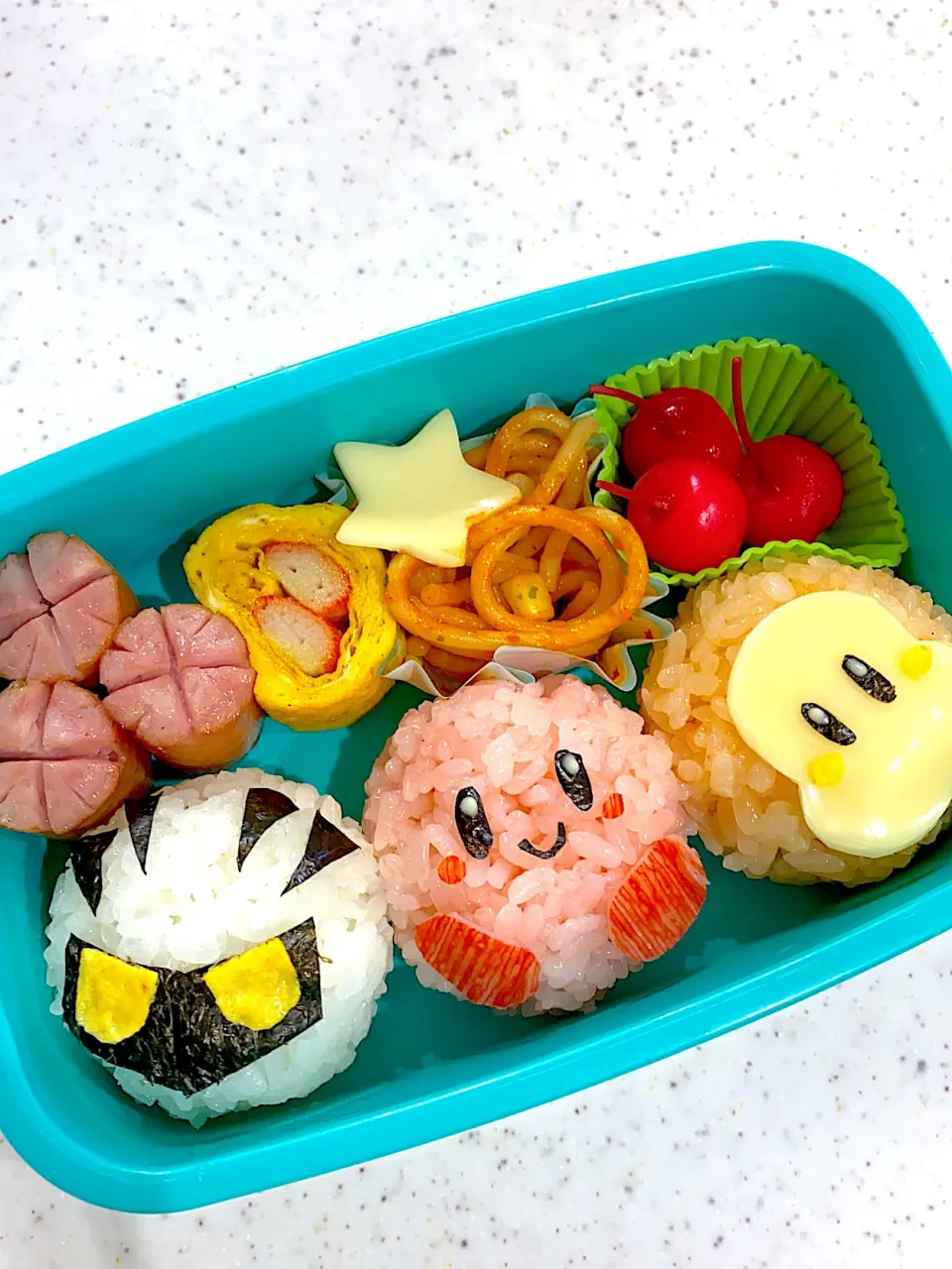 幼稚園さいごのお弁当！カービィ♡|まみさん