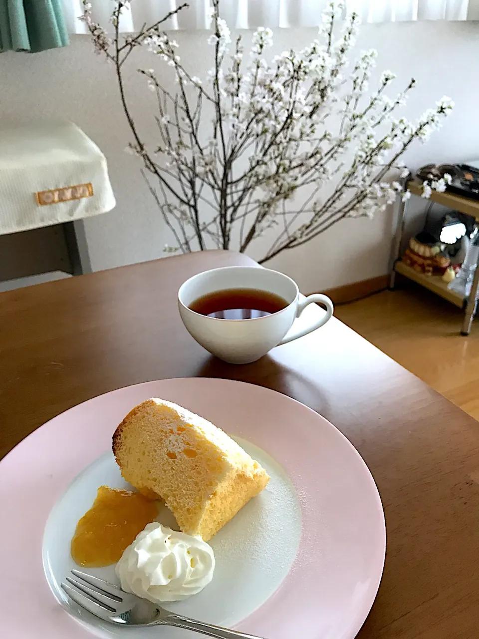 Snapdishの料理写真:米粉シフォンケーキ|wakaさん