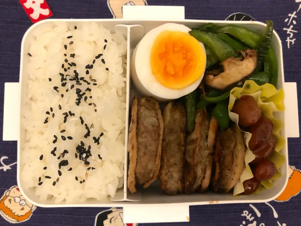 蓮根の挟み焼き弁当|freeさん