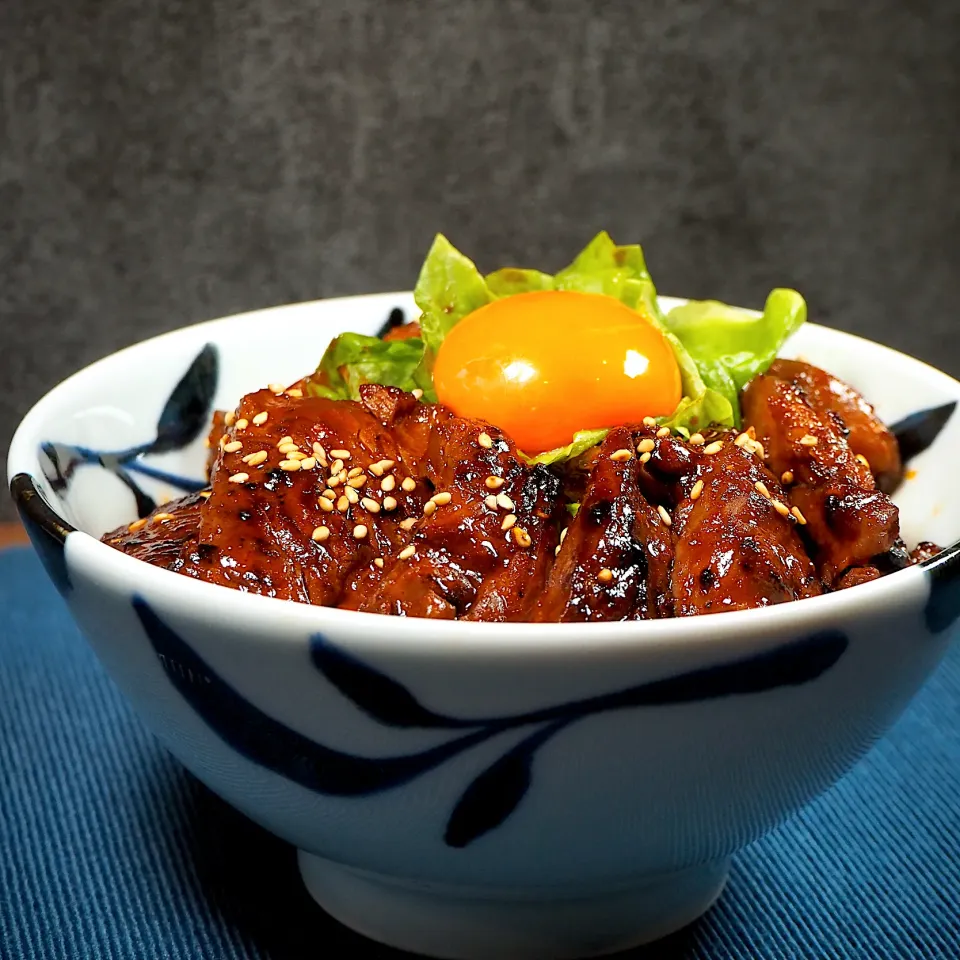 Snapdishの料理写真:ハラミ丼|ぞうさんのお台所さん