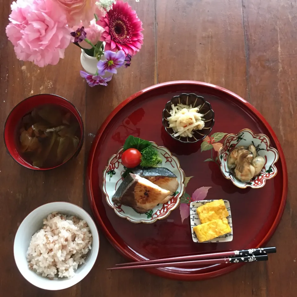 お昼ご飯【塩鰤定食】|nainaiさん