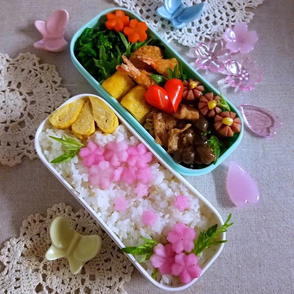 桜弁当|sugar beansさん