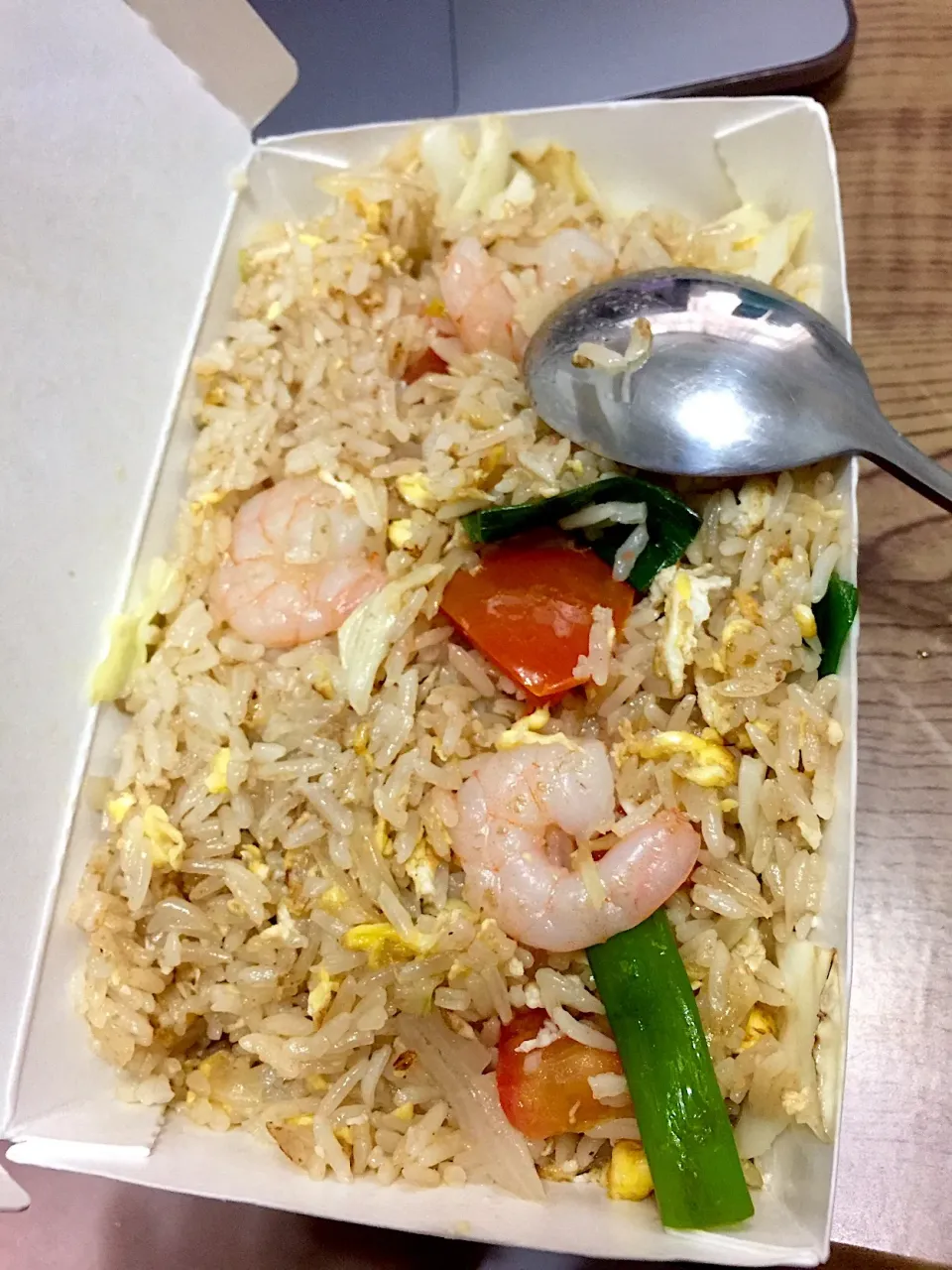 Takeout prawn fried rice|Emmaさん