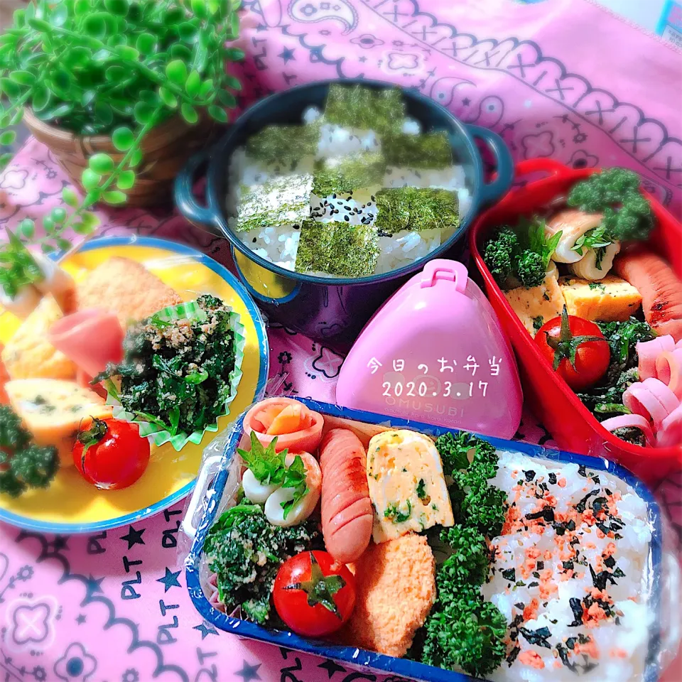 2020.3.17✧今日のお弁当|ぁゃ🍃さん