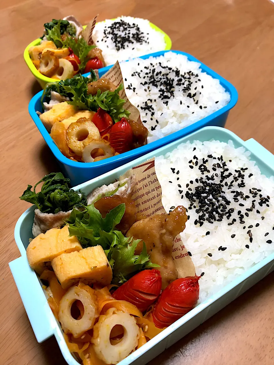 Snapdishの料理写真:本日の留守番弁当|tamicoさん