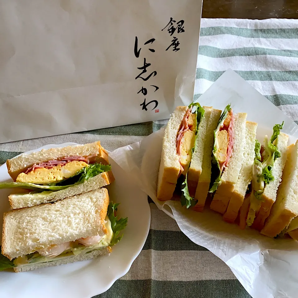 Snapdishの料理写真:朝ごはん&息子昼ごはん20.3.17|れもんてぃさん