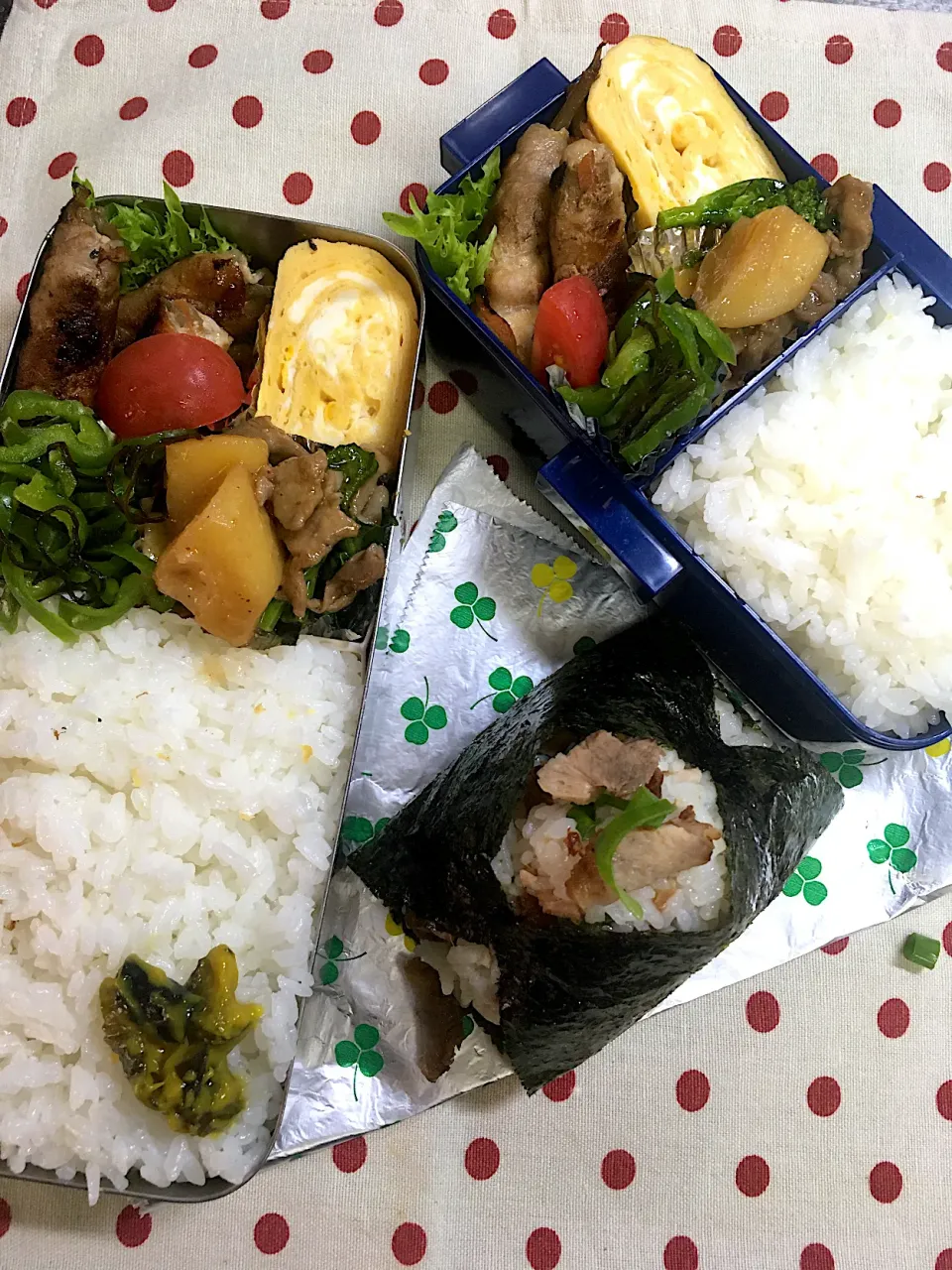 Snapdishの料理写真:3月17日　今日は晴天 弁当🍱|sakuramochiさん