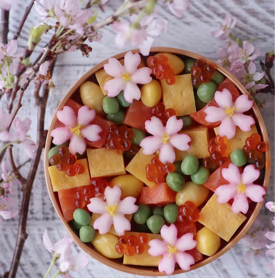 お花見弁当|villefranche111さん