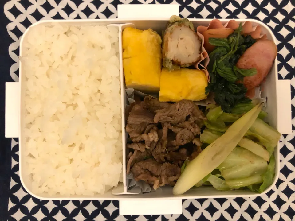 肉野菜炒め弁当|freeさん