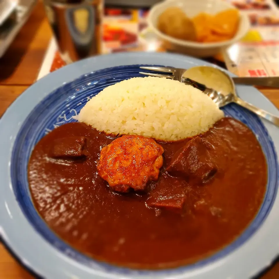 もうやんカレー　中辛

食べてみたかったの😁|みるくここあさん