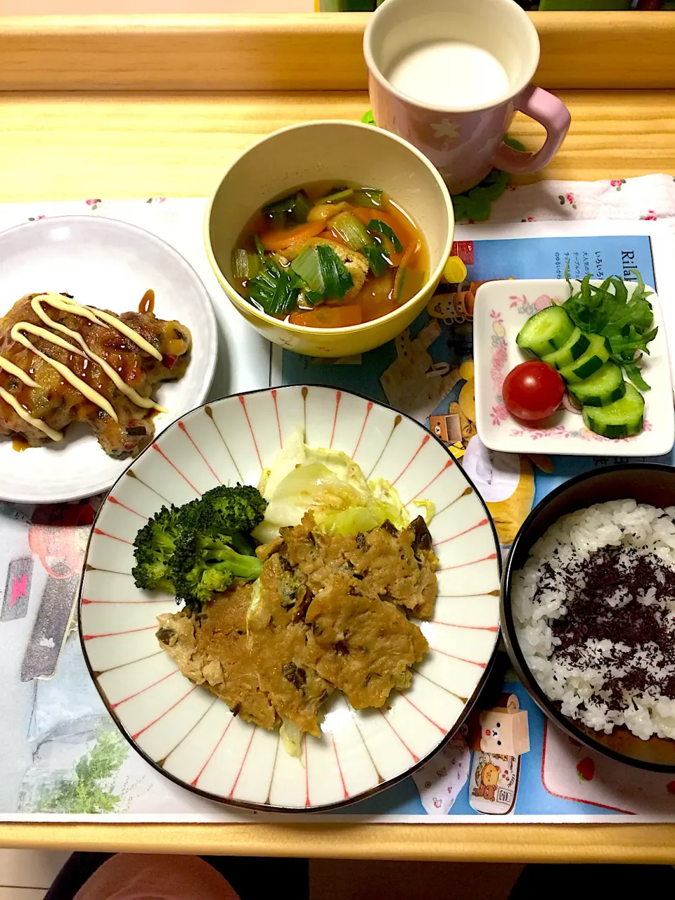 4歳児晩ご飯|さとう かおりさん