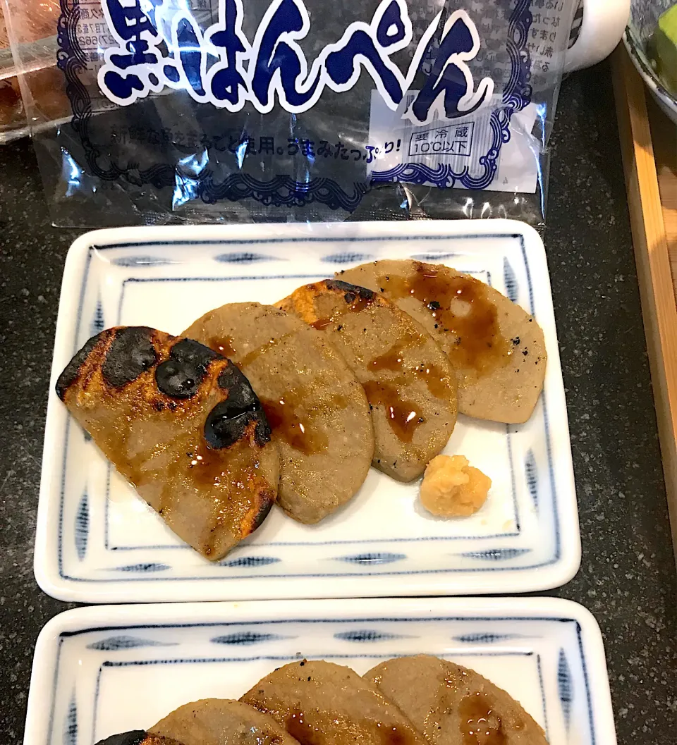 静岡焼津名物　黒はんぺん|シュトママさん