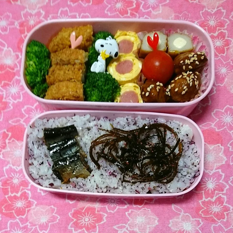 3/18…今日のお弁当～🎵|美津子さん