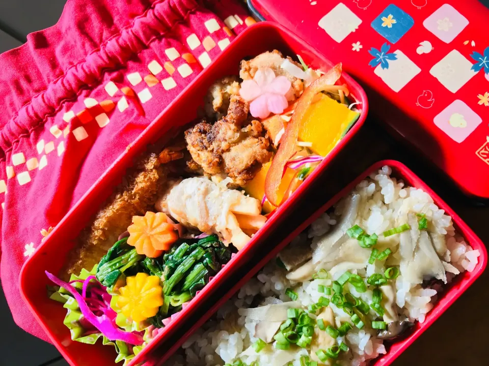 Snapdishの料理写真:「私のお弁当」|バシュランさん