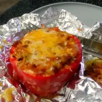 Mexican Stuffed Bell Pepper|Chefkishaさん