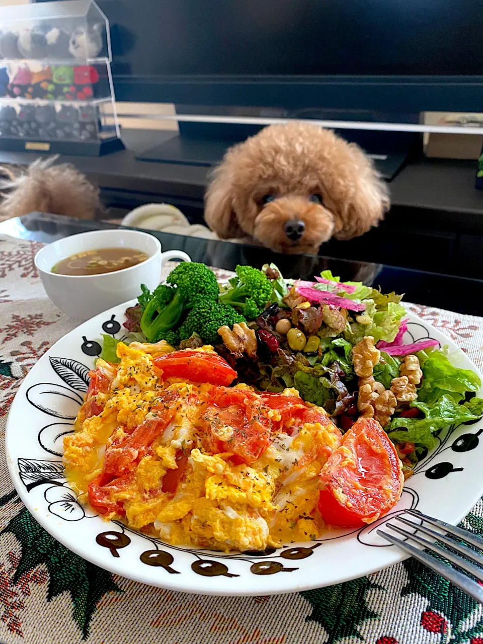 トマ玉のワンプレート🐶|ゆかりさん