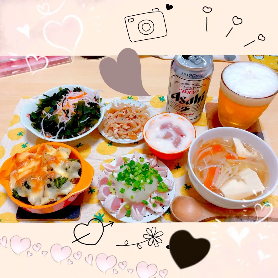 ３／１８ ｗｅｄ 晩ごはん🍴＊○°|rinaronarさん