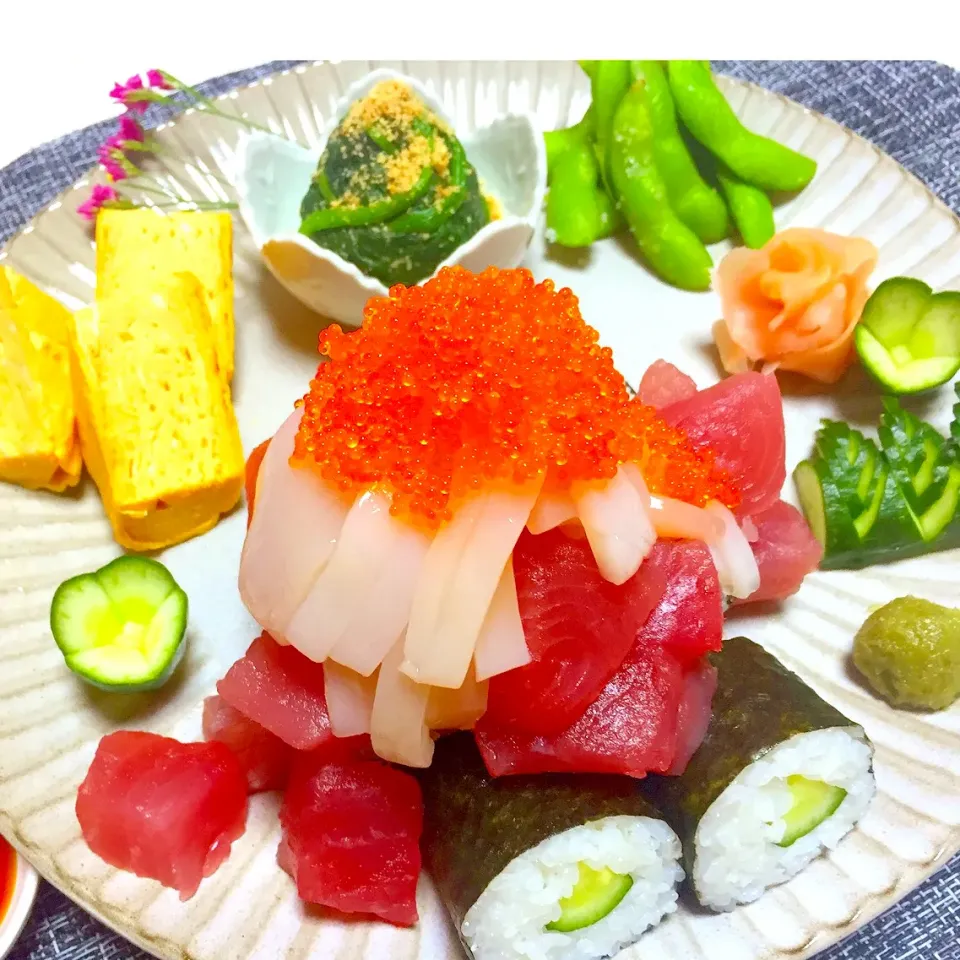 Snapdishの料理写真:マグロの日✨|ミコさん