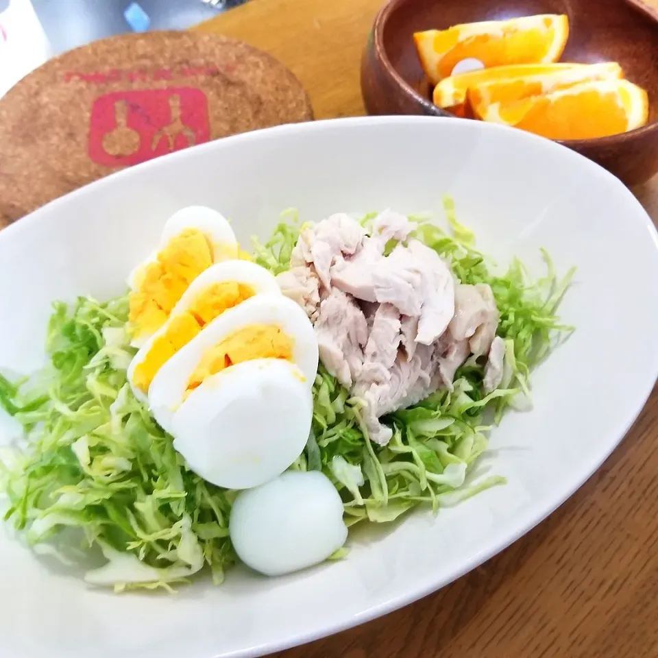 チキンサラダ|やまもとさん