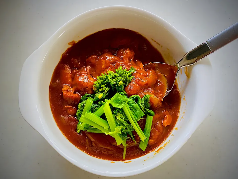 菜の花春カレー🍛|しんコックさん