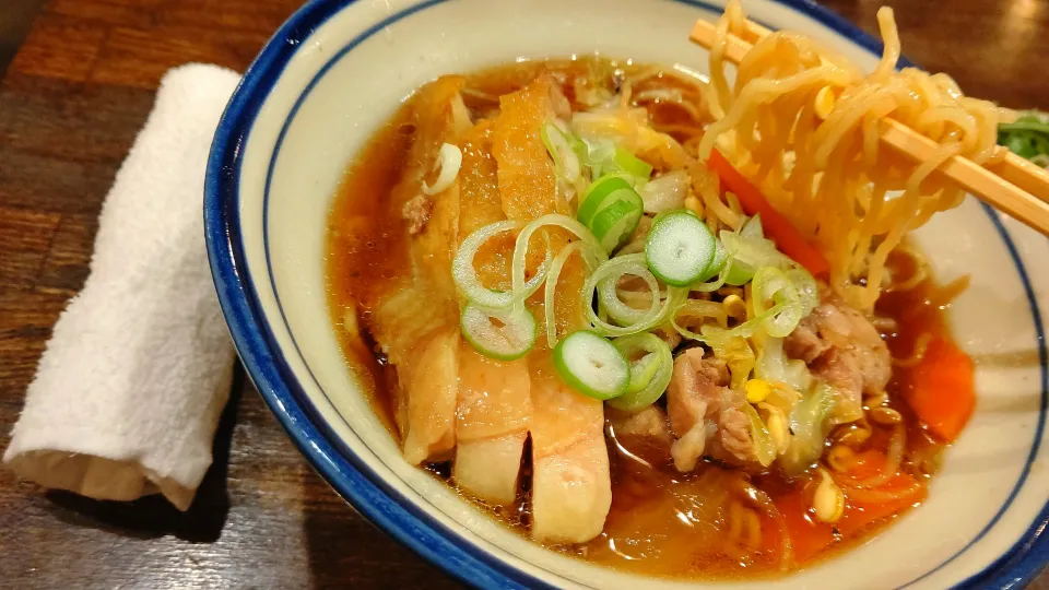 賄い飯🍚白金豚&あべどりの肉ラーメン……等|Gauche Suzukiさん