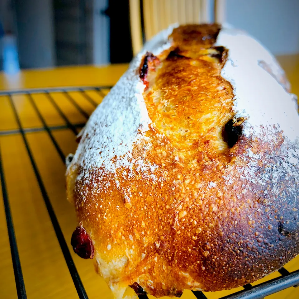 ＊ドライフルーツ＆胡桃のパン|つなもんさん