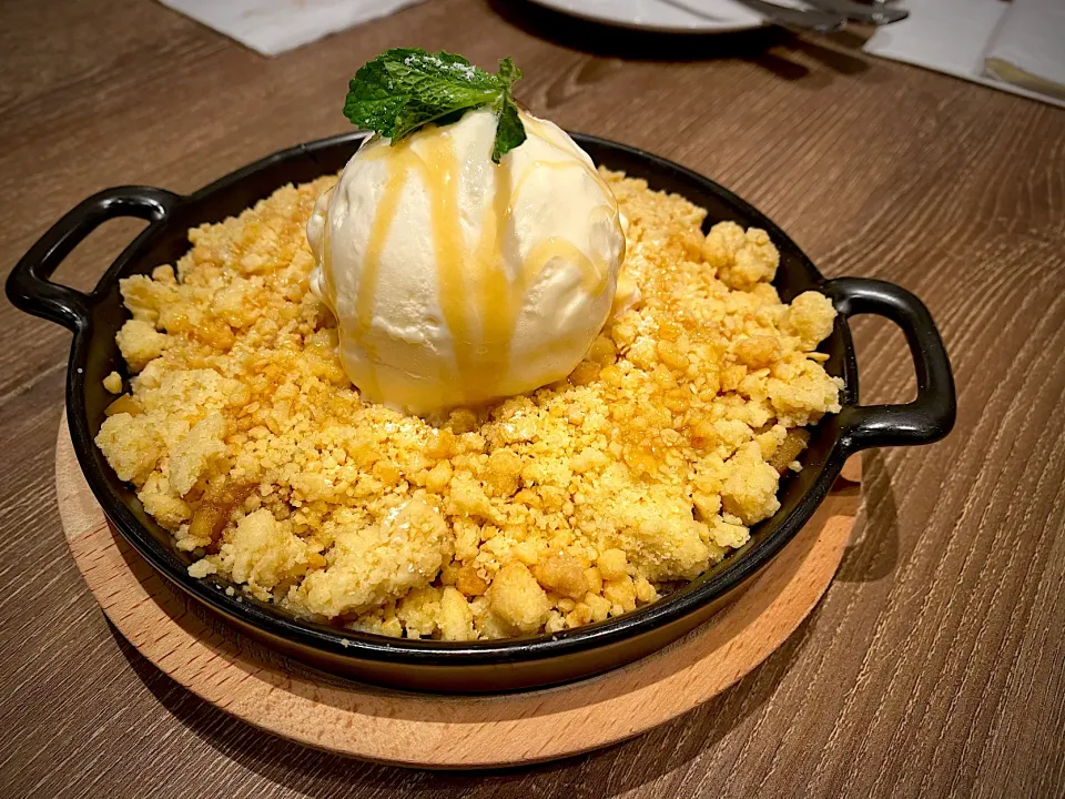 Apple crumble|skyblueさん