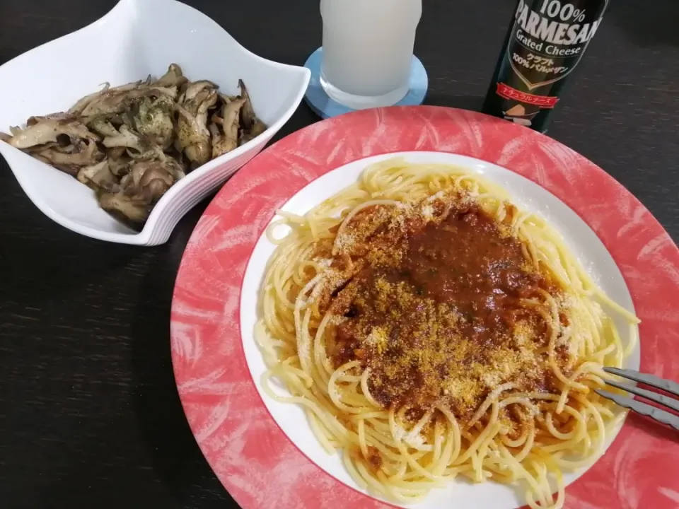 今宵は、濃厚ミートソースパスタ🍝|Kojiさん